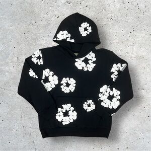 Denim Tears Black Hoodie S/M Brand New - Free Shipping
